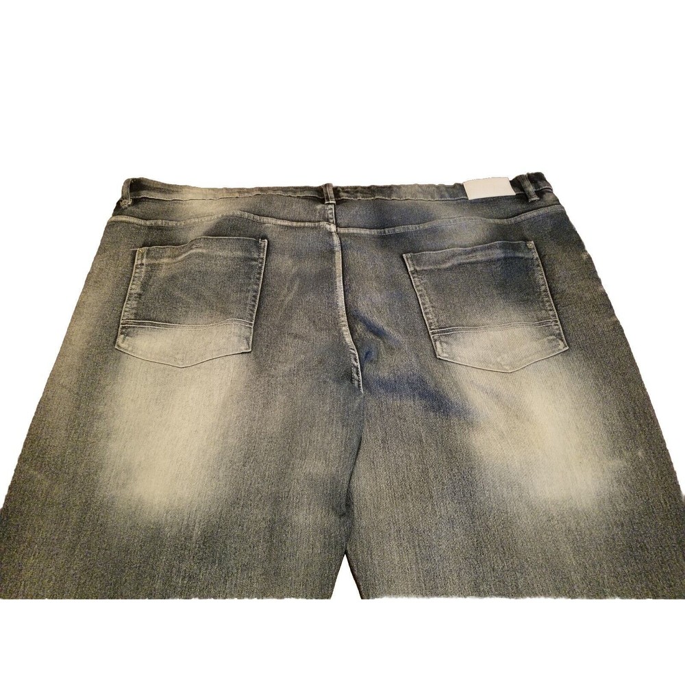 South Pole Jeans Men's Size 48 Distressed Faded Denim Stretch Streetwear Y2K 90s - Picture 4 of 6